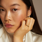 Gold Floating Ring