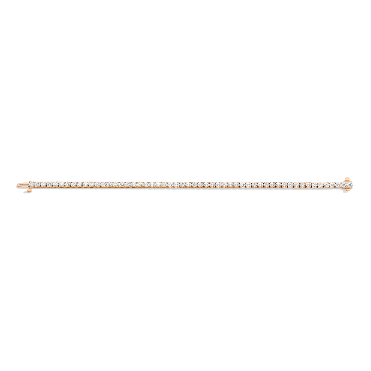 Classic Diamond Tennis Bracelet 14K 18K Rose Gold 6in 6.5in 7in 7.5in 7ct (5XL)