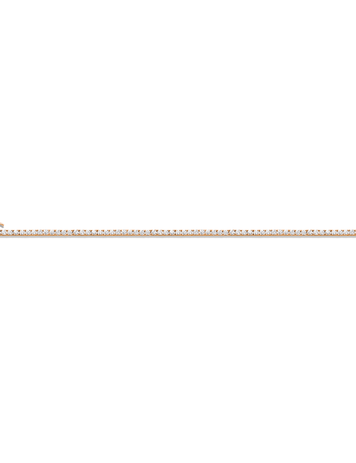 Dazzling Diamond Tennis Bracelet 14K 18K Rose Gold 6in 6.5in 7in 7.5in 3ct (XL) First
