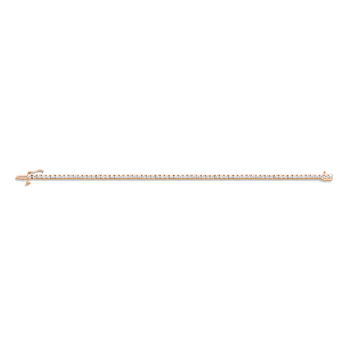 Dazzling Diamond Tennis Bracelet 14K 18K Rose Gold 6in 6.5in 7in 7.5in 3ct (XL) First