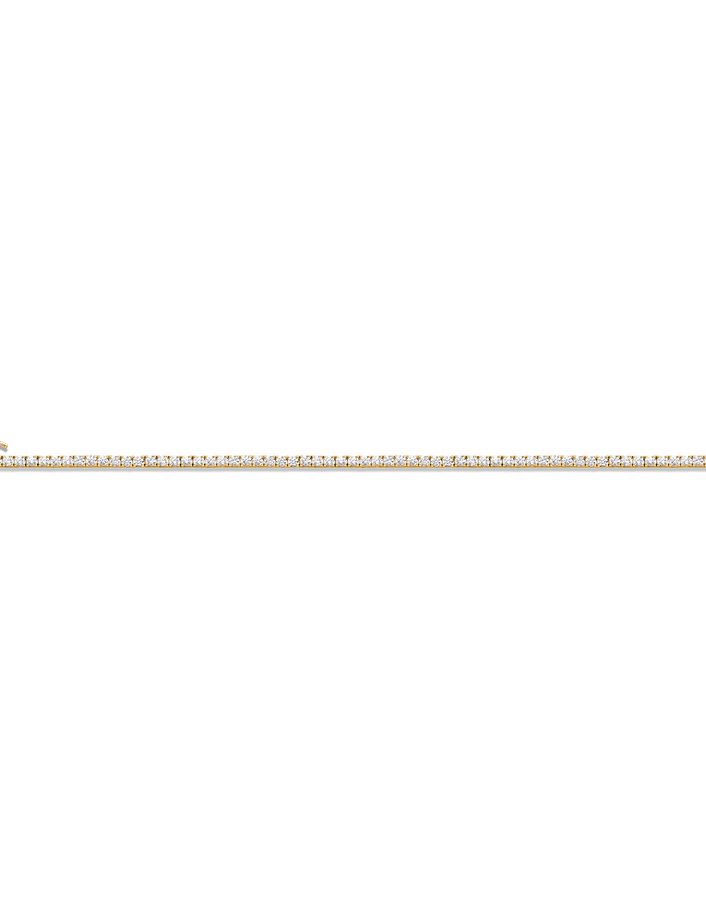 Dazzling Diamond Tennis Bracelet 14K 18K Yellow Gold 6in 6.5in 7in 7.5in 3ct (XL) First