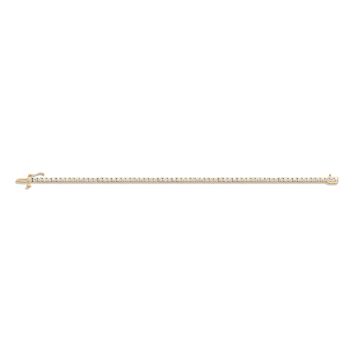 Dazzling Diamond Tennis Bracelet 14K 18K Yellow Gold 6in 6.5in 7in 7.5in 3ct (XL) First