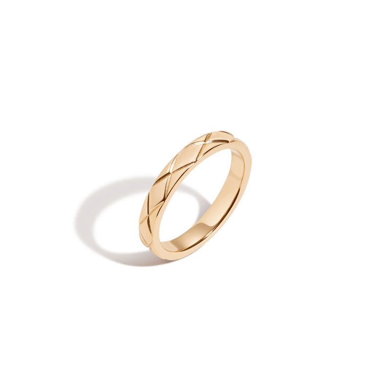 Mini Quilted Ring