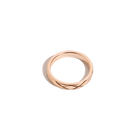 Mini Quilted Gold Ring