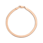 Gold Herringbone Chain Bracelet