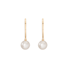 Pearl Hoop Earrings