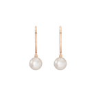 Pearl Hoop Earrings