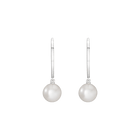 Pearl Hoop Earrings
