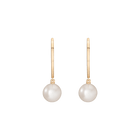 Pearl Hoop Earrings