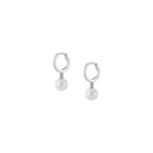 Pearl Huggie Earrings