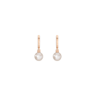 Pearl Huggie Earrings