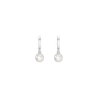 Pearl Huggie Earrings