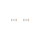 Baguette Lab Grown Diamond Illusion Studs