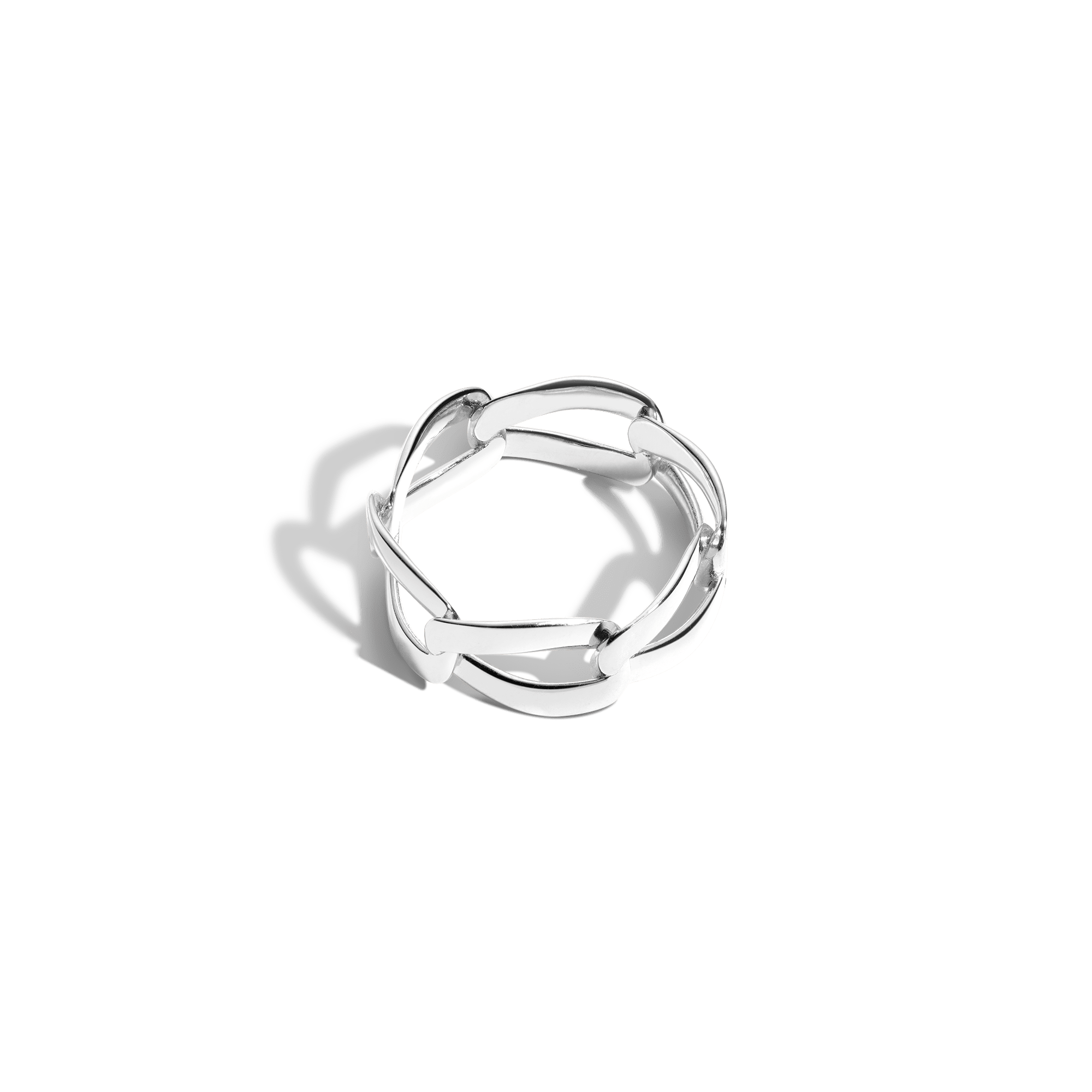 Puffy Open Link Ring
