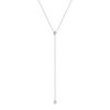 Gold Ball Lariat Vermeil 14k 18k White Gold First