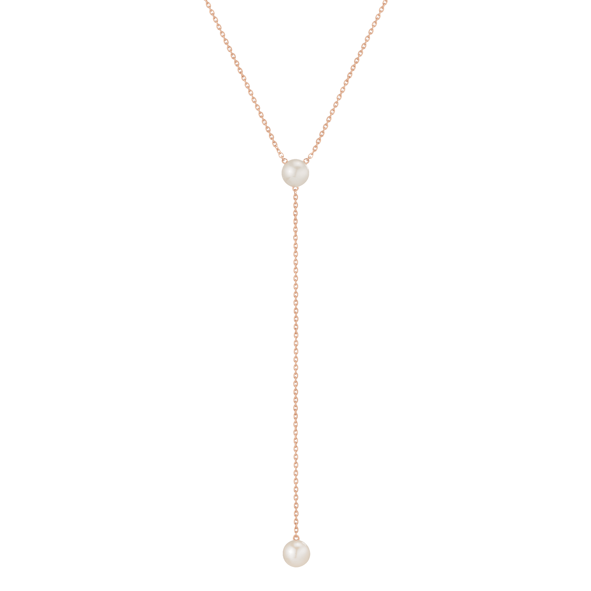 Pearl Lariat Necklace