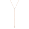 Pearl Lariat Vermeil 14k 18k Rose Gold First