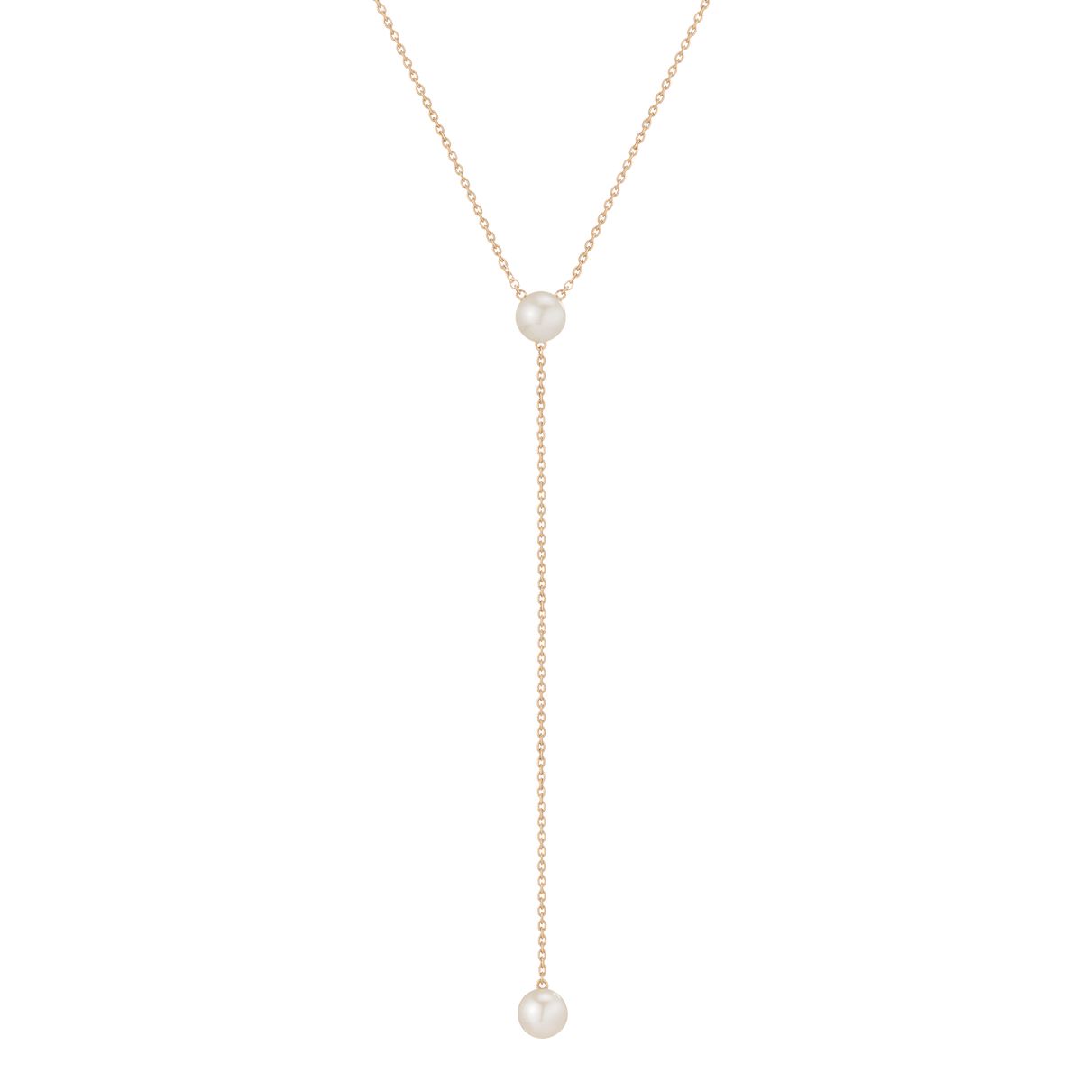 Pearl Lariat Necklace