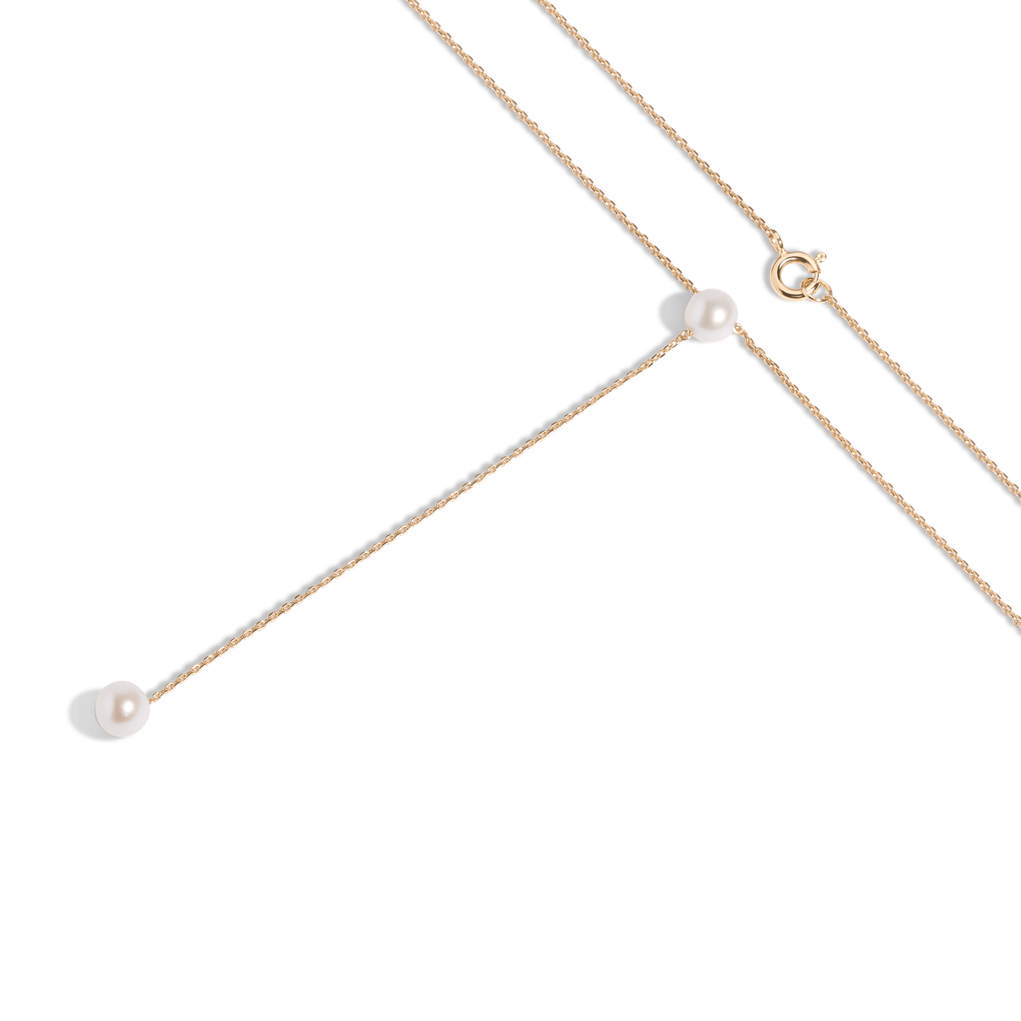 Pearl Lariat Necklace