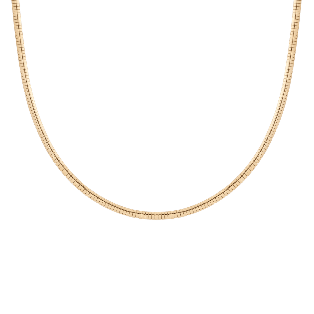 Omega Chain Pattern Omega Chain Necklace