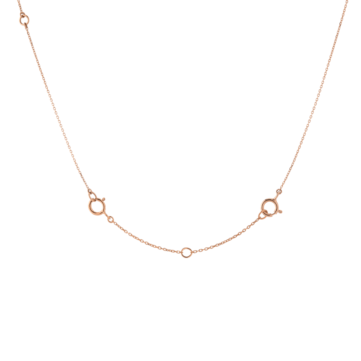 2in 14K Gold Diamond-Cut Cable Chain Extender