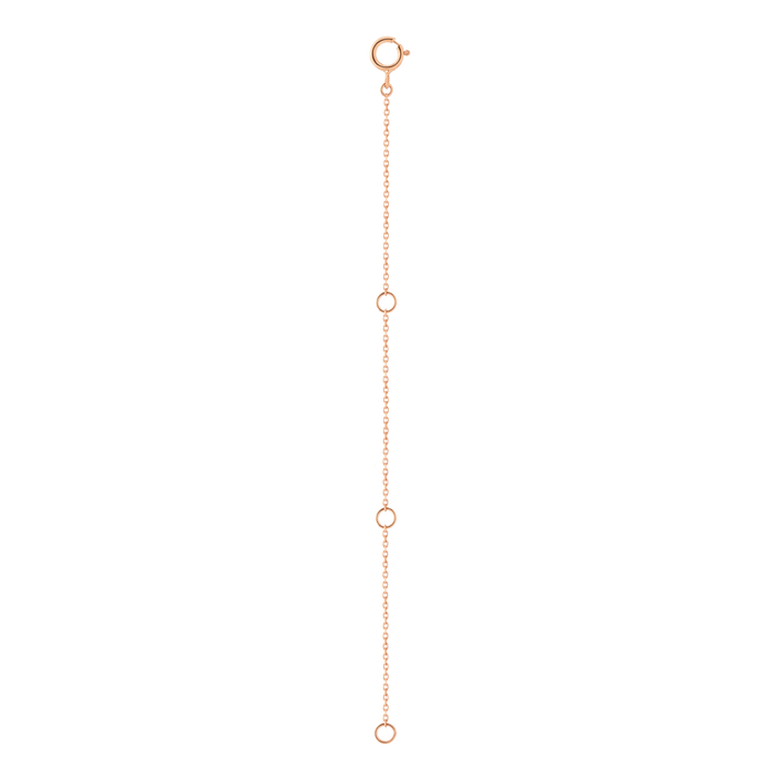 Chain Extender Vermeil 14k 18k Rose Gold 4in First