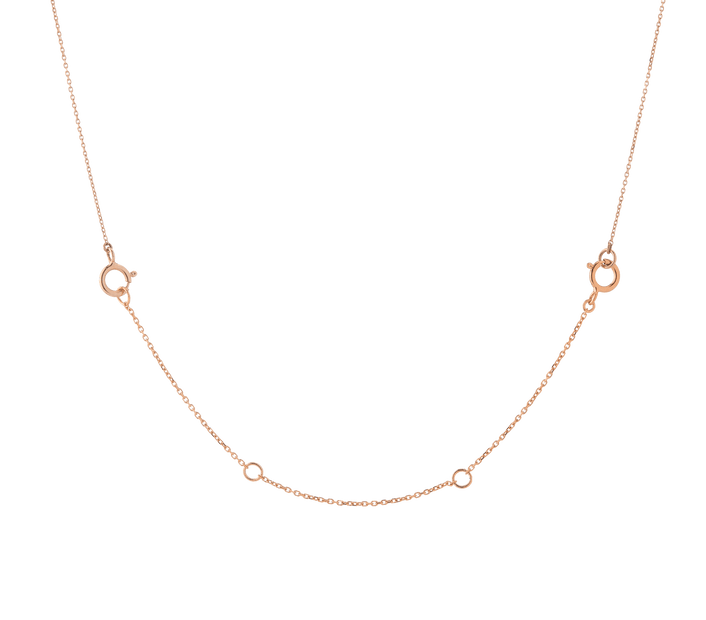 Chain Extender Vermeil 14k 18k Rose Gold 4in