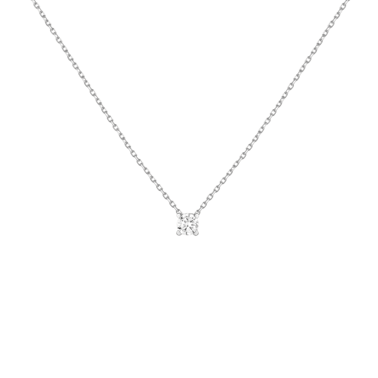 Diamond Solitaire Necklace