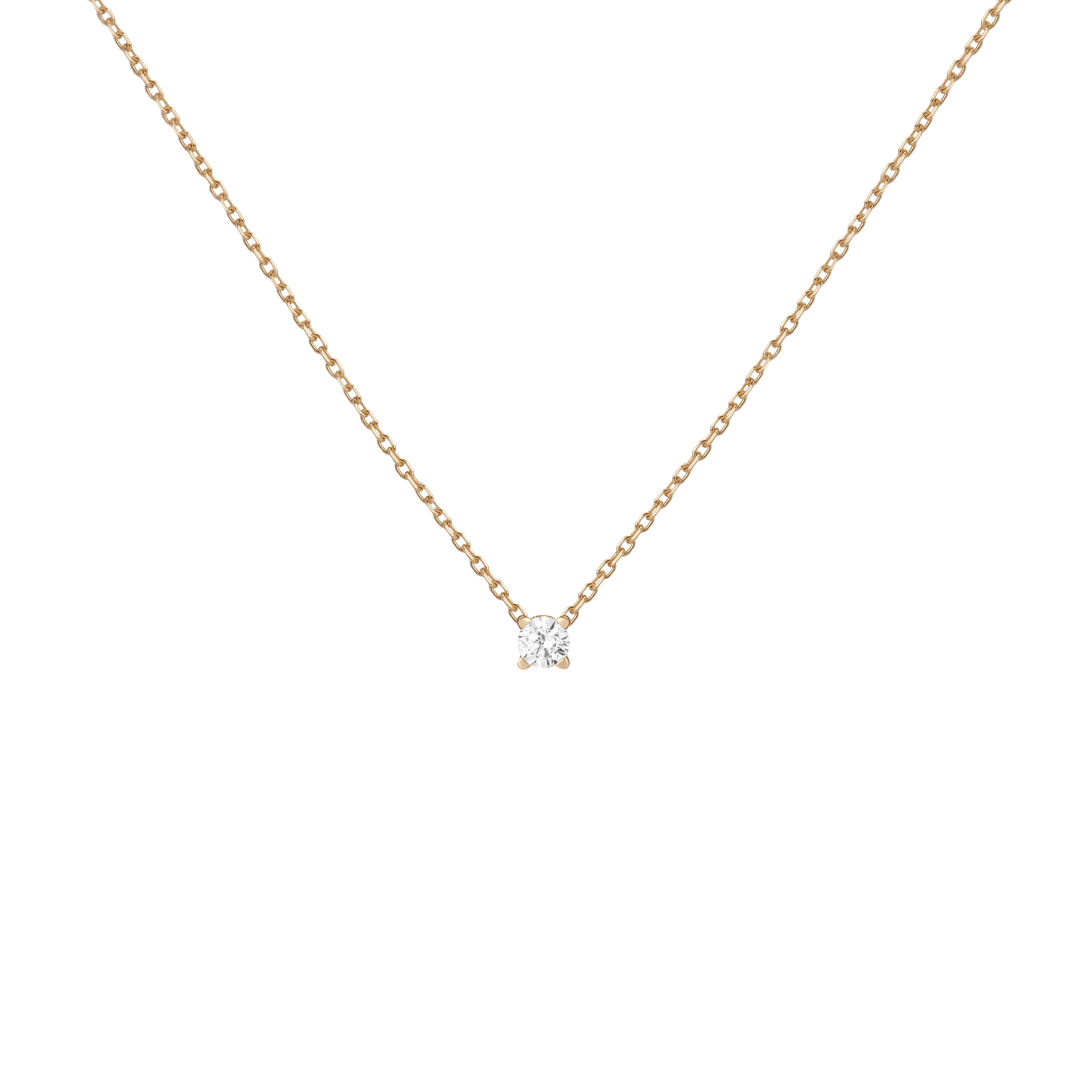 Diamond Solitaire Necklace