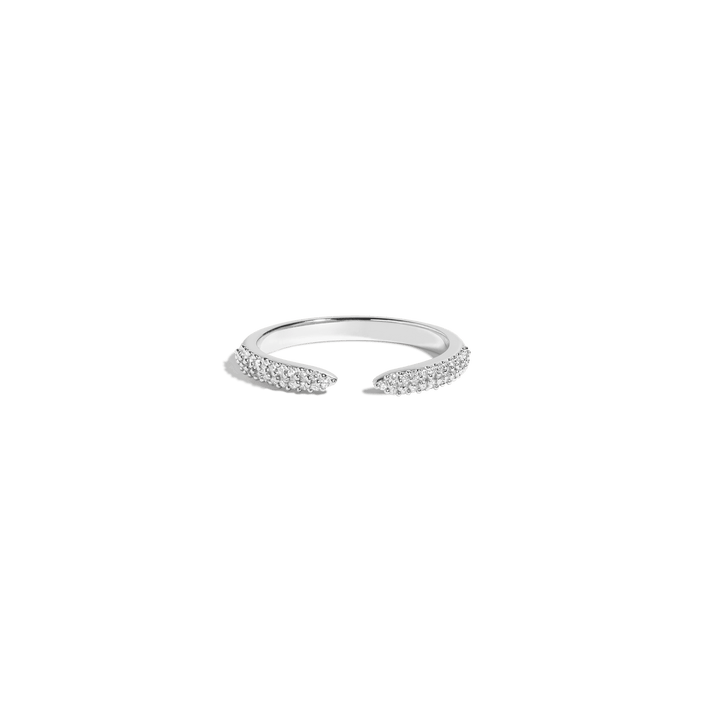 Diamond Claw Ring 14k 18k White Gold