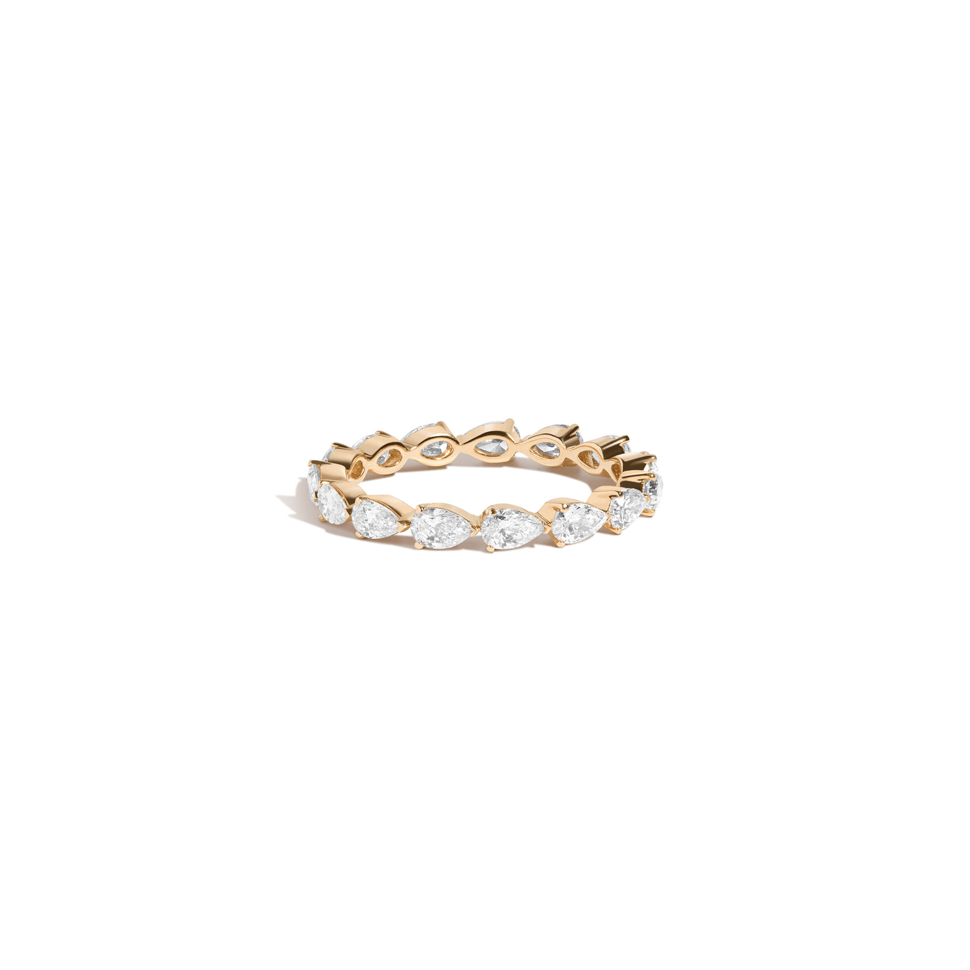 Round EF/VVS Diamond Lab Grown Full Eternity Wedding Band