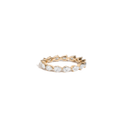 Pear Lab Grown Diamond Eternity Ring