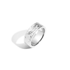 AURATE X MACENNA: Rose Garden Ring Vermeil 14k White Gold First