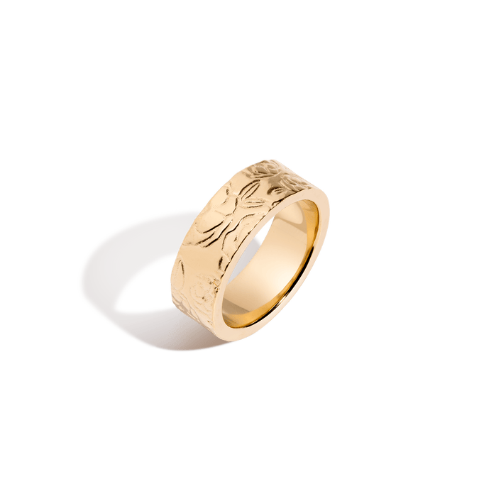 AURATE X MACENNA: Rose Garden Ring