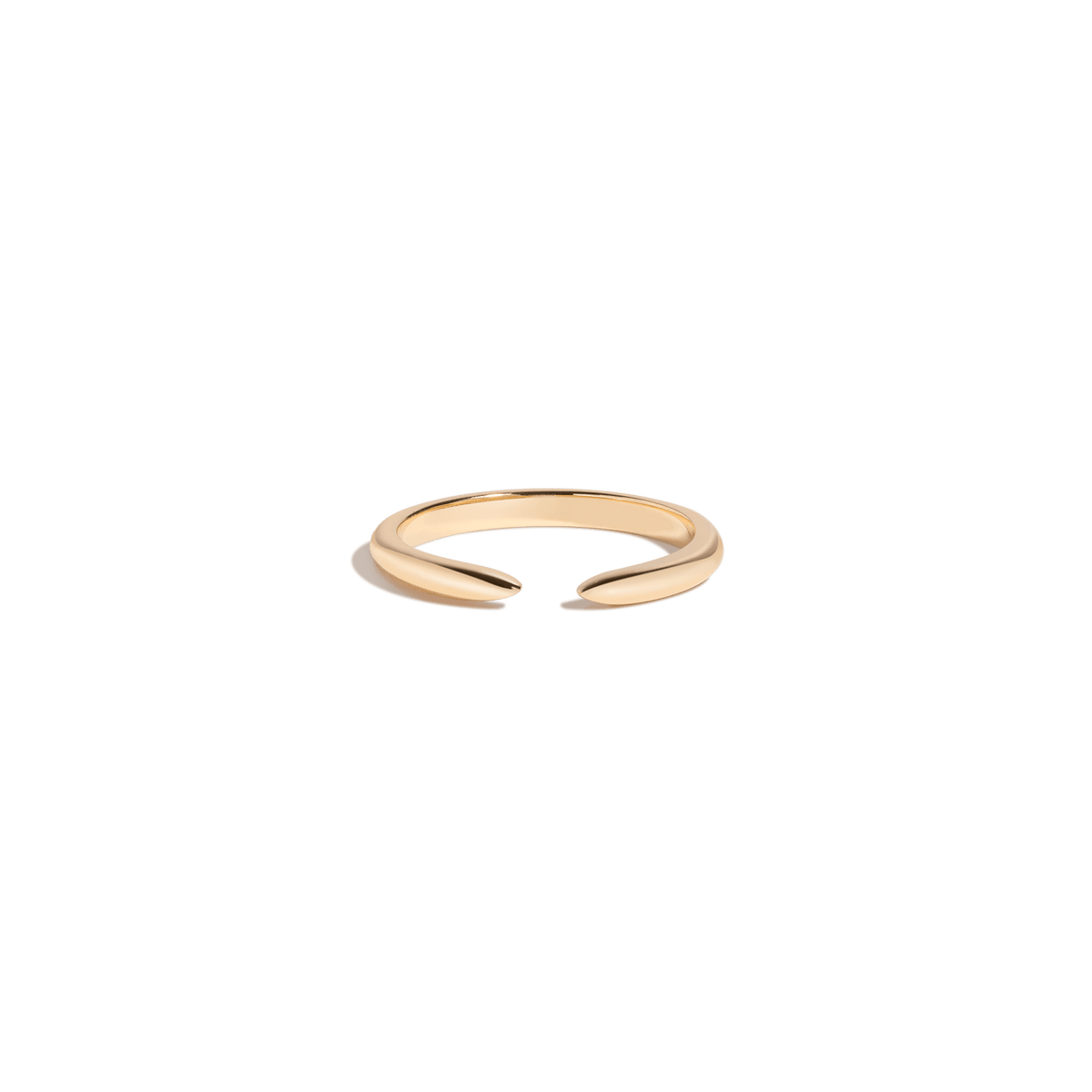 Claw Ring Vermeil 14k 18k Yellow Gold