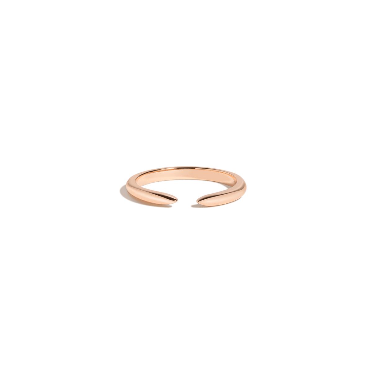 Claw Ring Vermeil 14k 18k Rose Gold