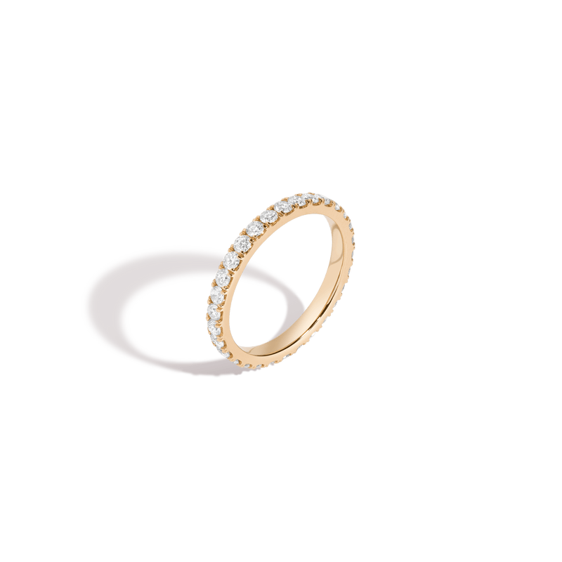 1ct Lab Grown Diamond Eternity Wedding Ring