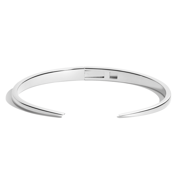 Claw Hinged Bracelet Vermeil 14k 18k White Gold