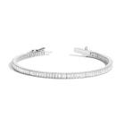 Baguette Lab Grown Diamond Tennis Bracelet
