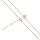 Oval Gemstone Solitaire Necklace