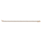 Boyfriend Lab Grown White Sapphire Tennis Bracelet