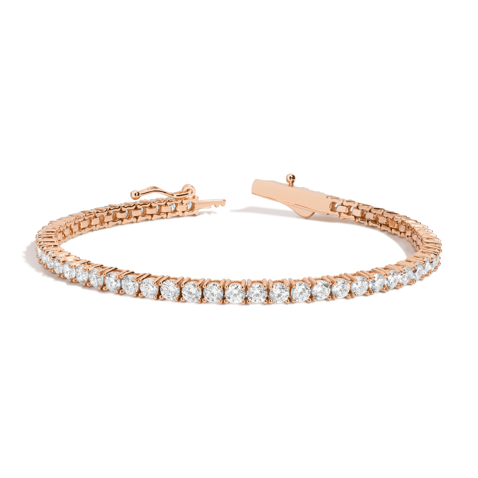 White Sapphire Tennis Bracelet