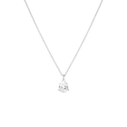 Pear Gemstone Solitaire Necklace