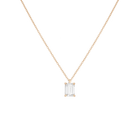 Emerald Gemstone Solitaire Necklace