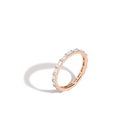 Horizontal Baguette Lab Grown Diamond Eternity Ring