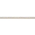 Lab Grown White Sapphire Tennis Necklace