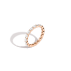 Horizontal Oval Lab Grown Diamond Eternity Ring