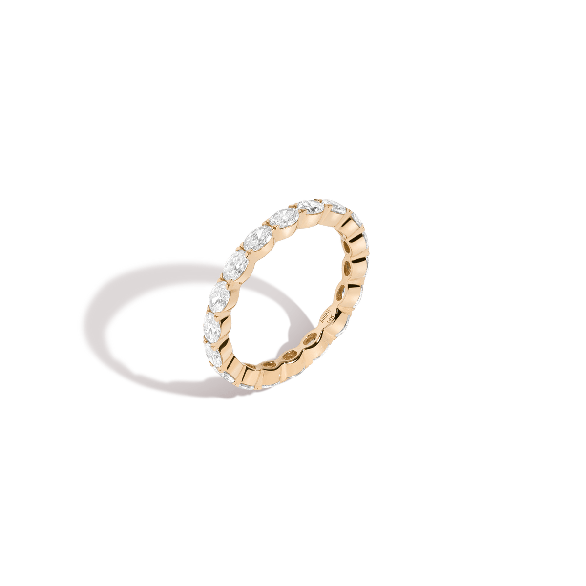 NEW factory 18K White Gold Diamond Eternity Ring