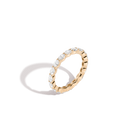 Horizontal Oval Lab Grown Diamond Eternity Ring