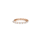 Horizontal Oval Lab Grown Diamond Eternity Ring